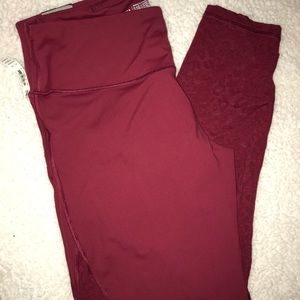 Victoria’s Secret workout pants NWT red